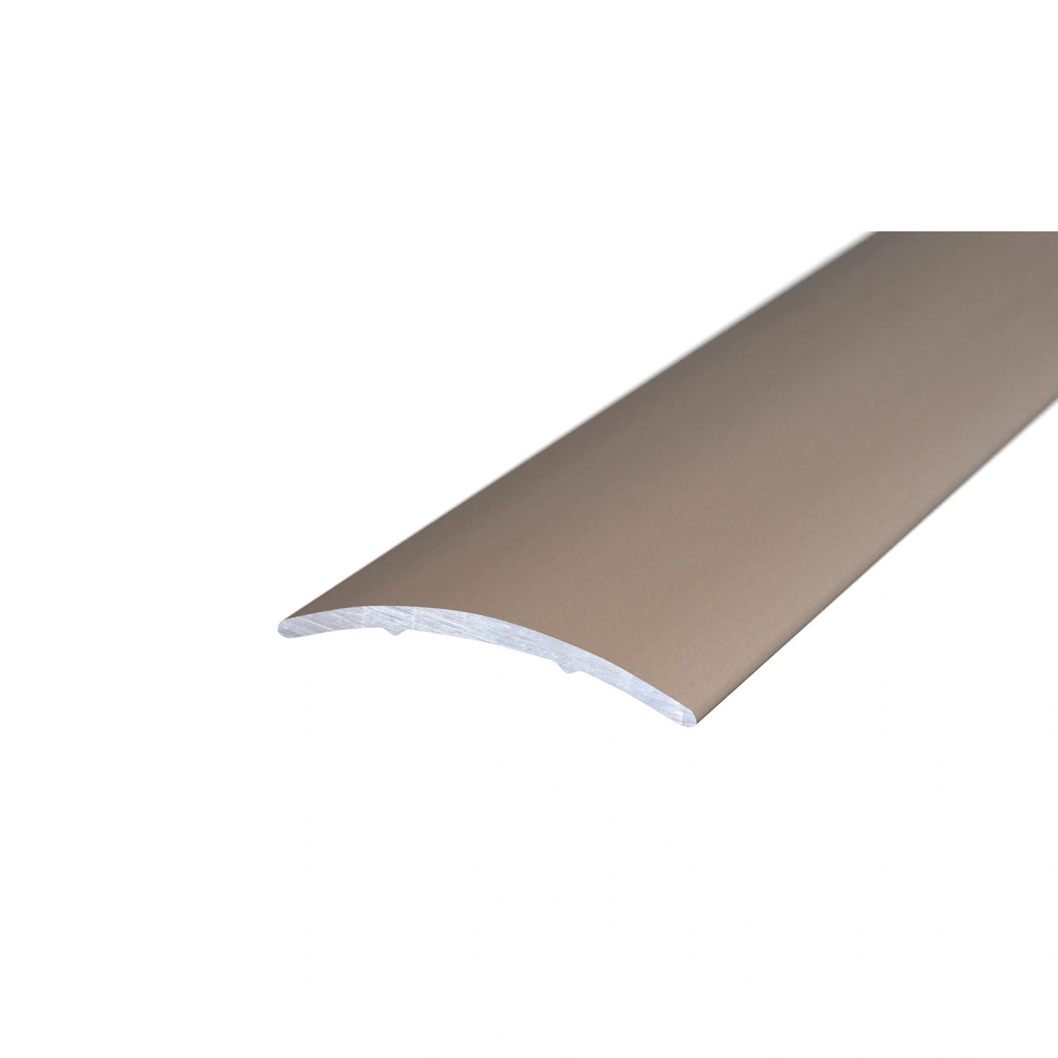 Übergangsprofil, BxL: 30 x 1000 mm, Höhe: 3 mm, edelstahlfarben
