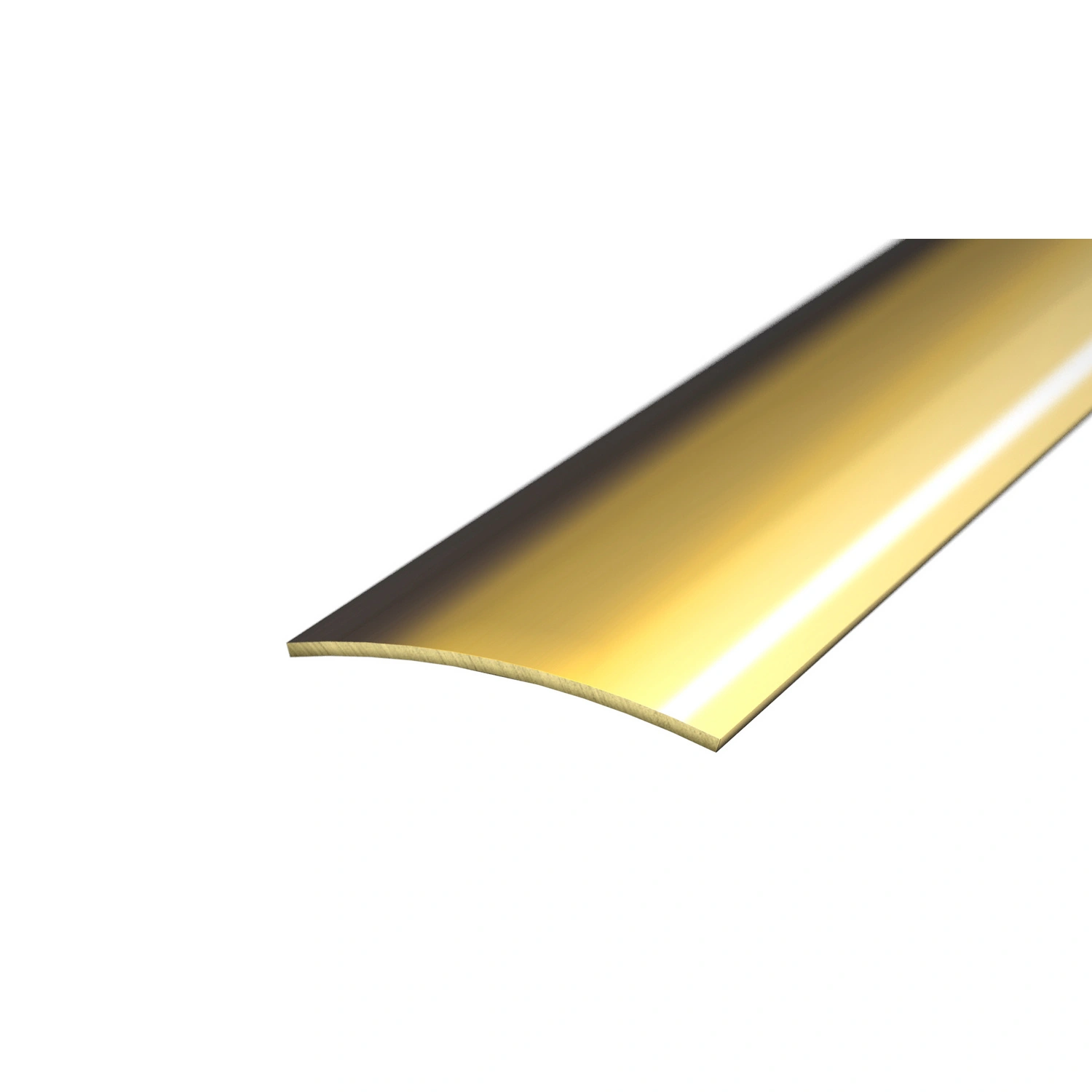 Übergangsprofil, BxL: 30 x 1000 mm, Höhe: 4 mm, messingfarben