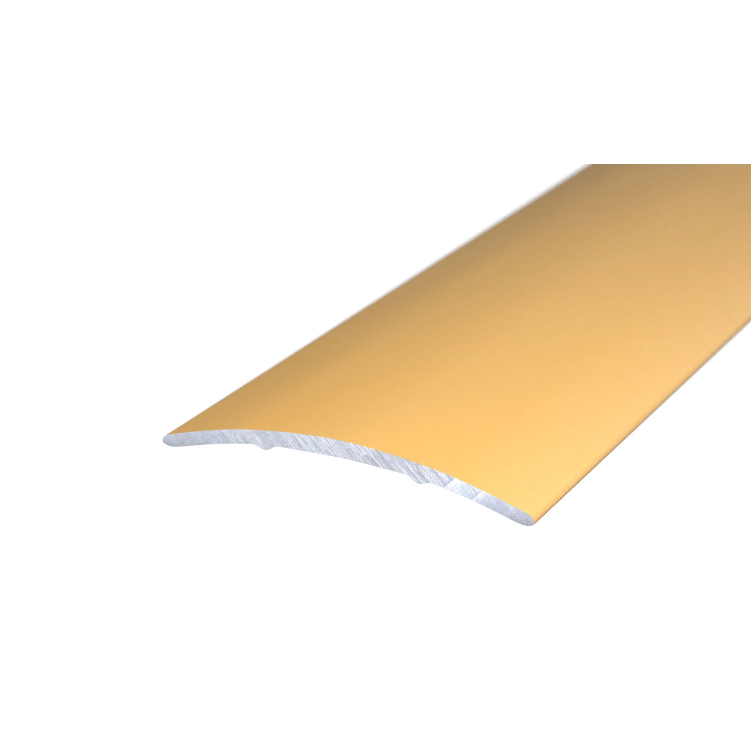 Übergangsprofil, BxL: 40 x 1000 mm, Höhe: 5 mm, goldfarben