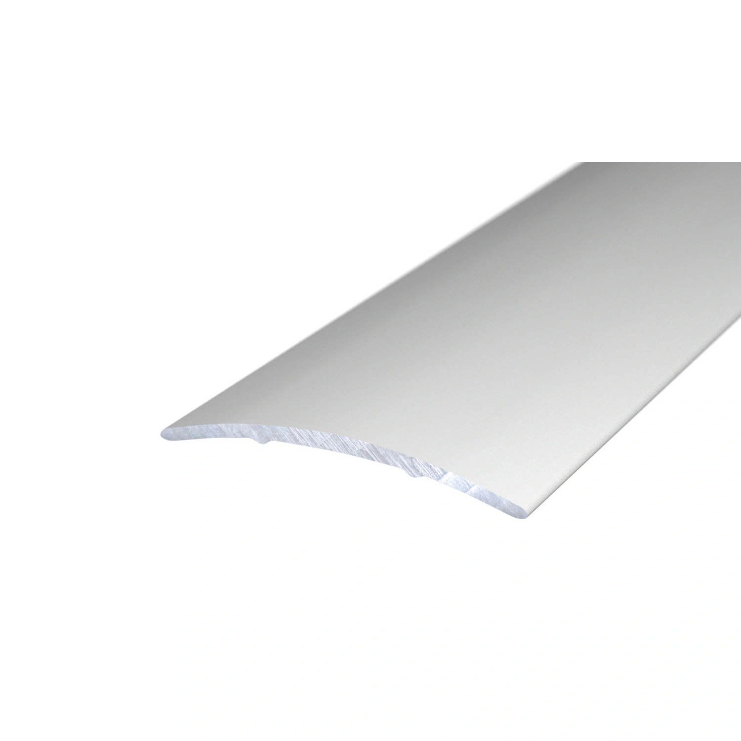 Übergangsprofil, BxL: 40 x 1000 mm, Höhe: 5 mm, silberfarben