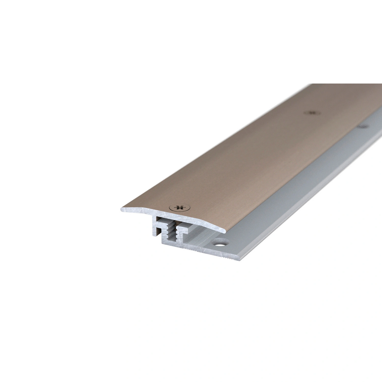 Übergangsprofil »LPS Design«, BxL: 27 x 900 mm, Höhe: 5 mm, edelstahlfarben