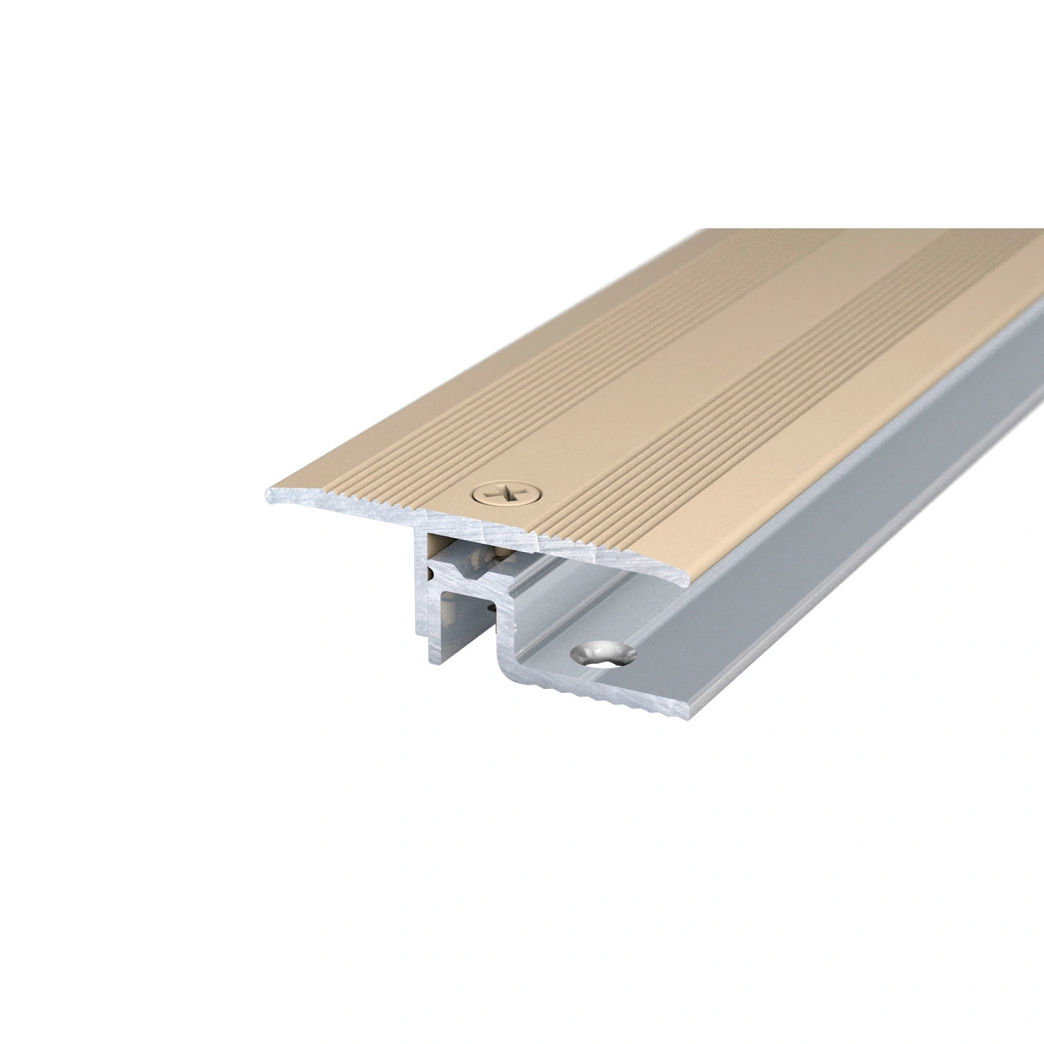 Übergangsprofil »PS 400«, BxH: 39 x 10 mm, versenkt gelocht