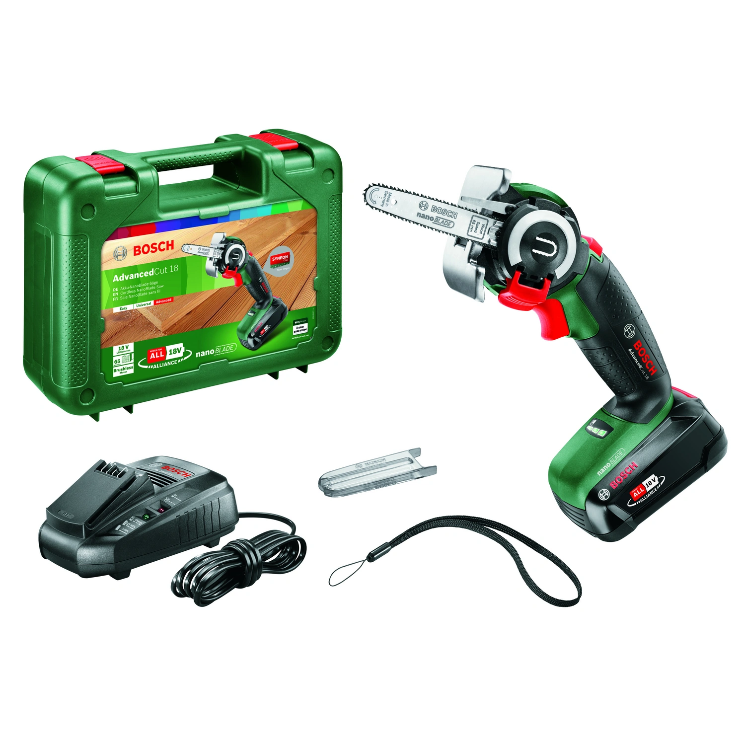 Universalsäge »Advanced Cut 18«, 18 V, Leerlaufhubzahl: 7000 U/min, mit Akku