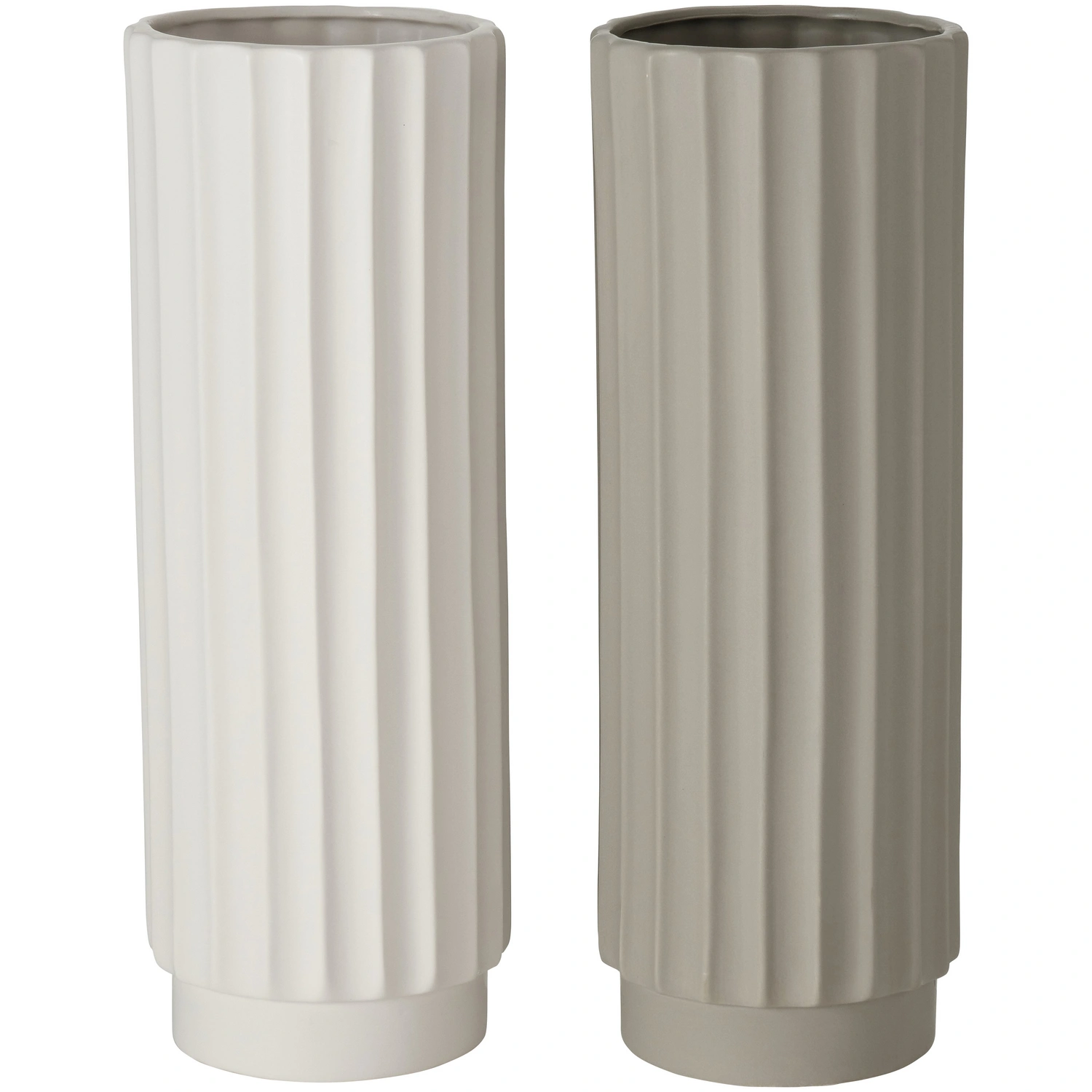 Vase, mehrfarbig, Steingut