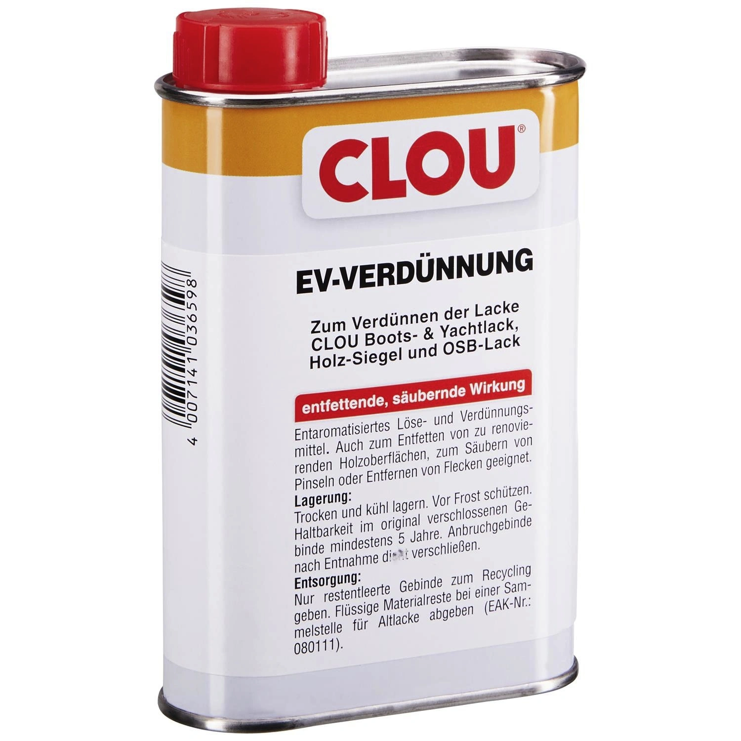 Verdünnung, 0,25 l