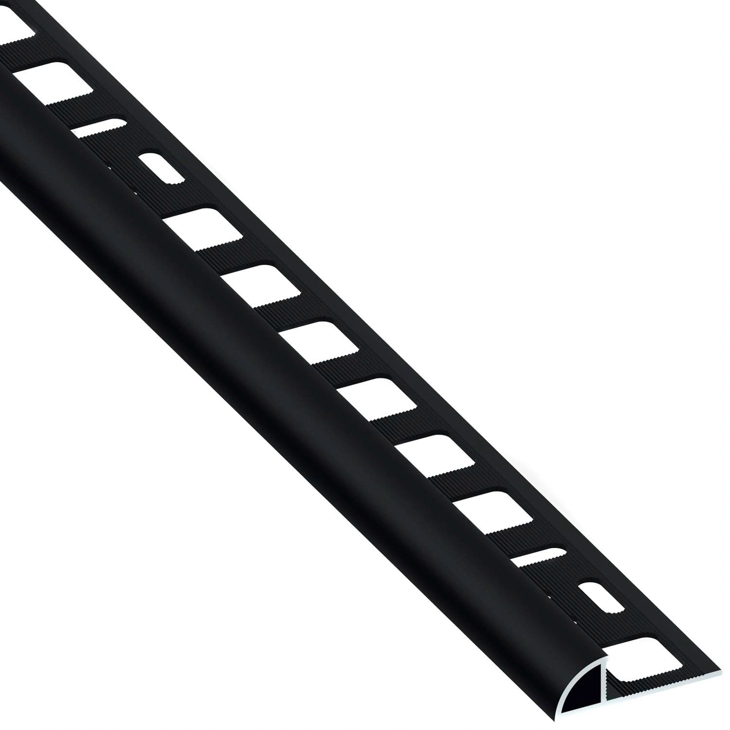 Viertelkreisprofil, BxHxL: 19,5 x 10 x 2500 mm, schwarz