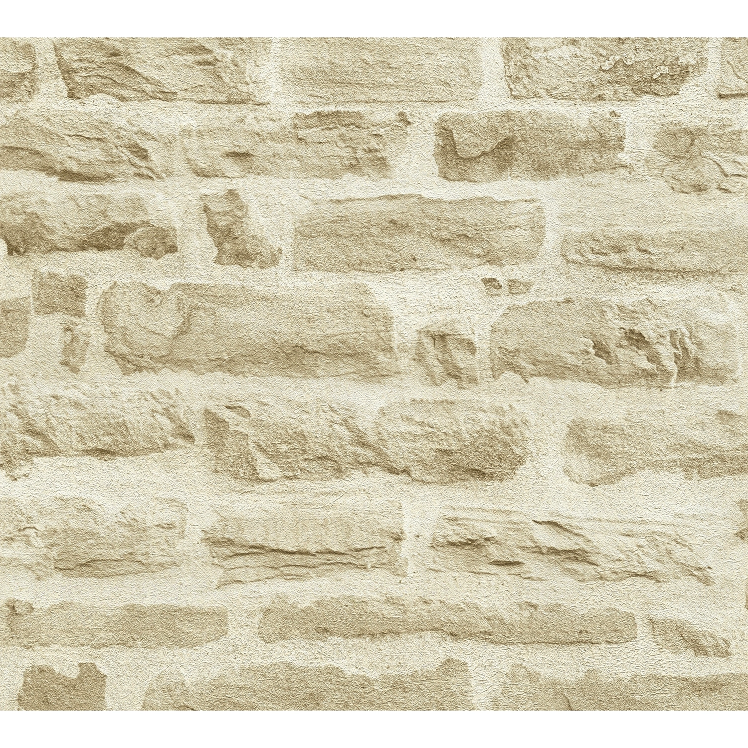 Vliestapete »Best of Wood´n Stone«, creme/beige, strukturiert, für Feuchträume geeignet