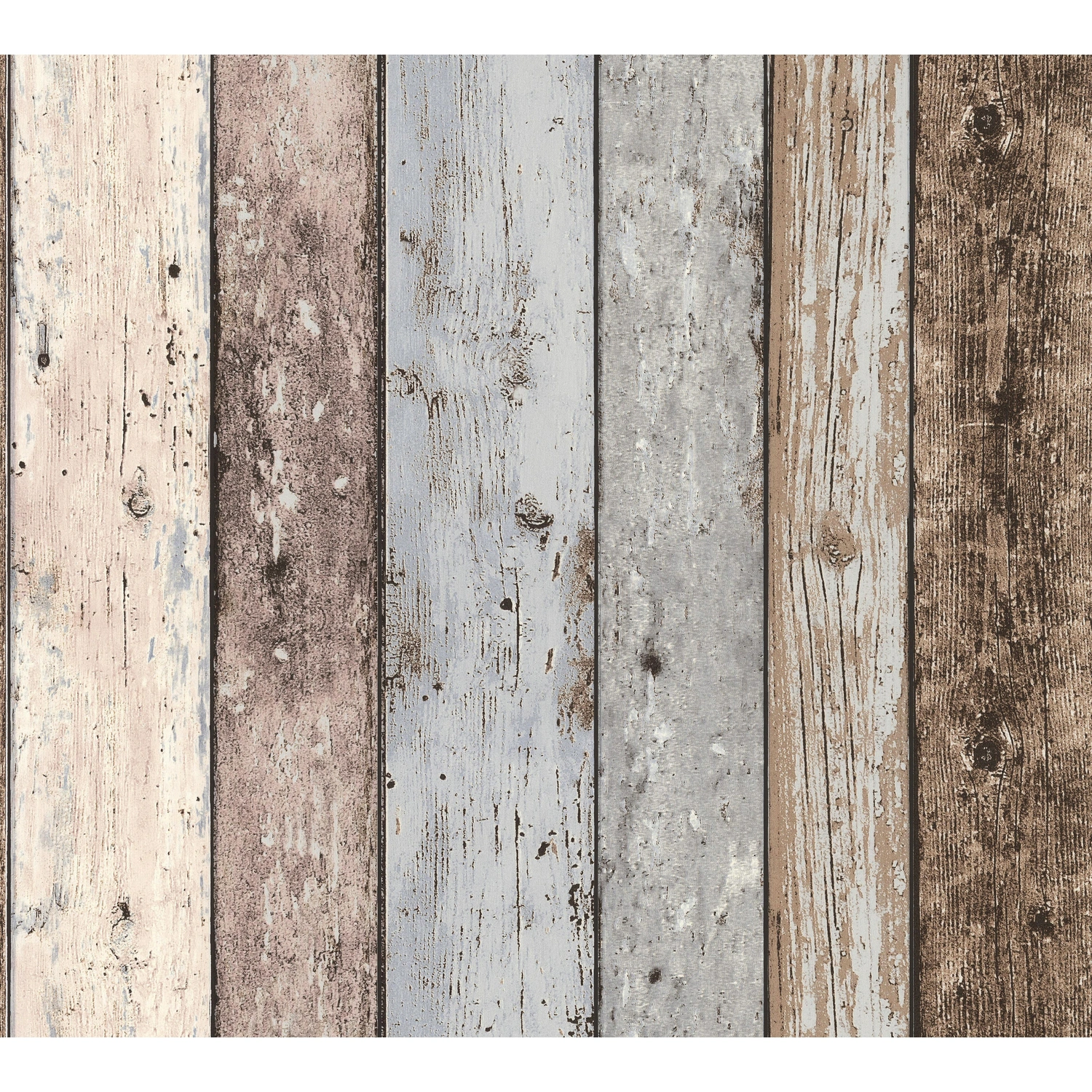 Vliestapete »Best of Wood´n Stone«, mehrfarbig, strukturiert, für Feuchträume geeignet