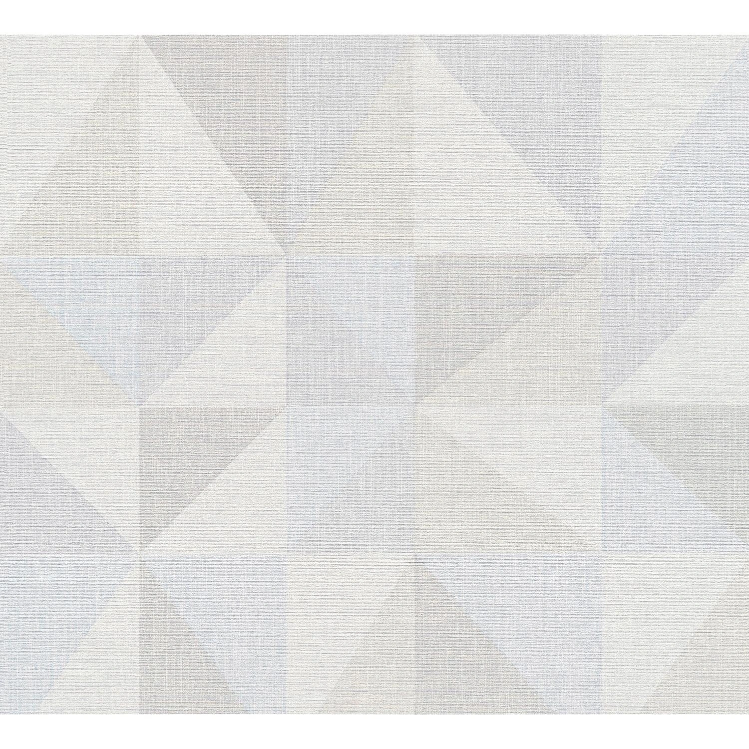 Vliestapete »Bjørn«, BxL: 53 x 1005 cm, creme/blau