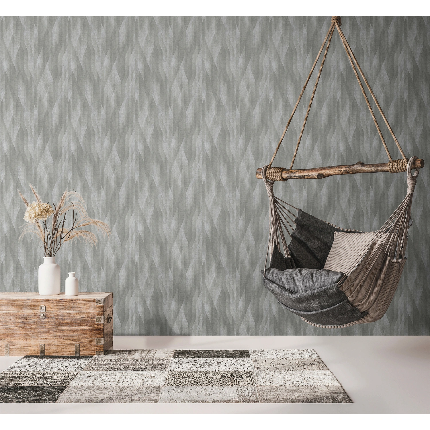 Vliestapete »Björn Stockholm«, BxL: 53 x 1005 cm, Grafisch, leicht strukturiert