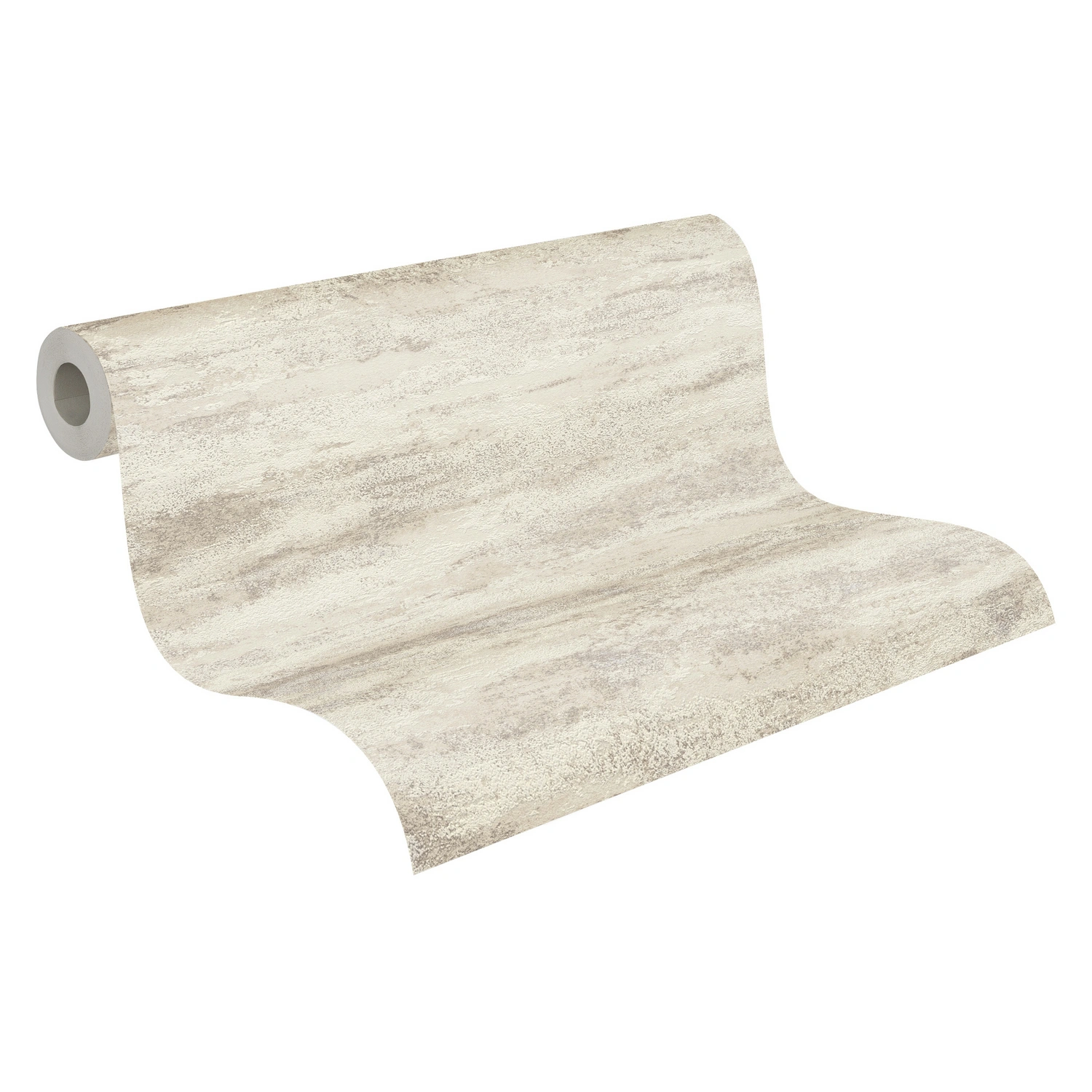 Vliestapete, BxL: 53 x 1005 cm, cremefarben/taupe