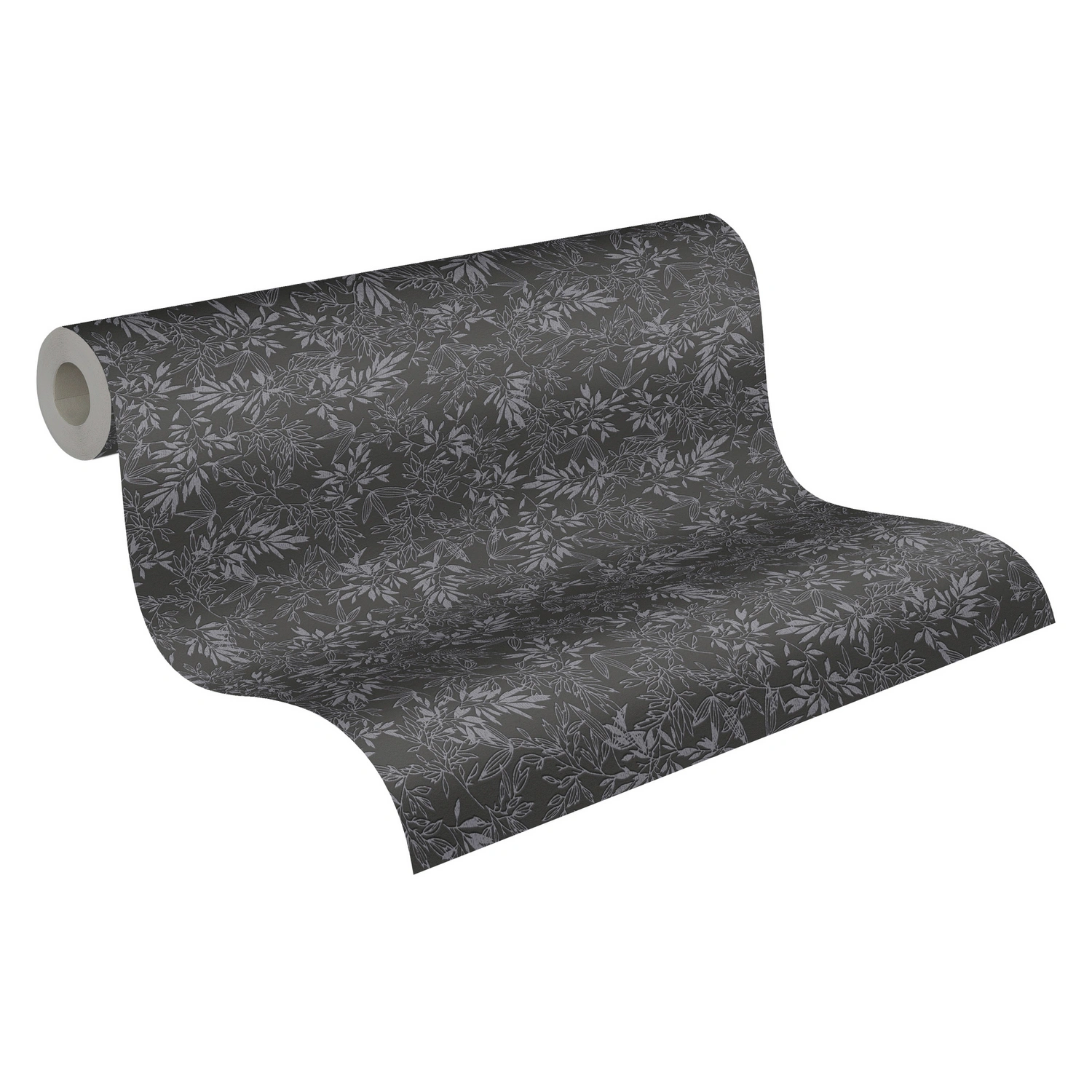 Vliestapete, BxL: 53 x 1005 cm, schwarz/grau