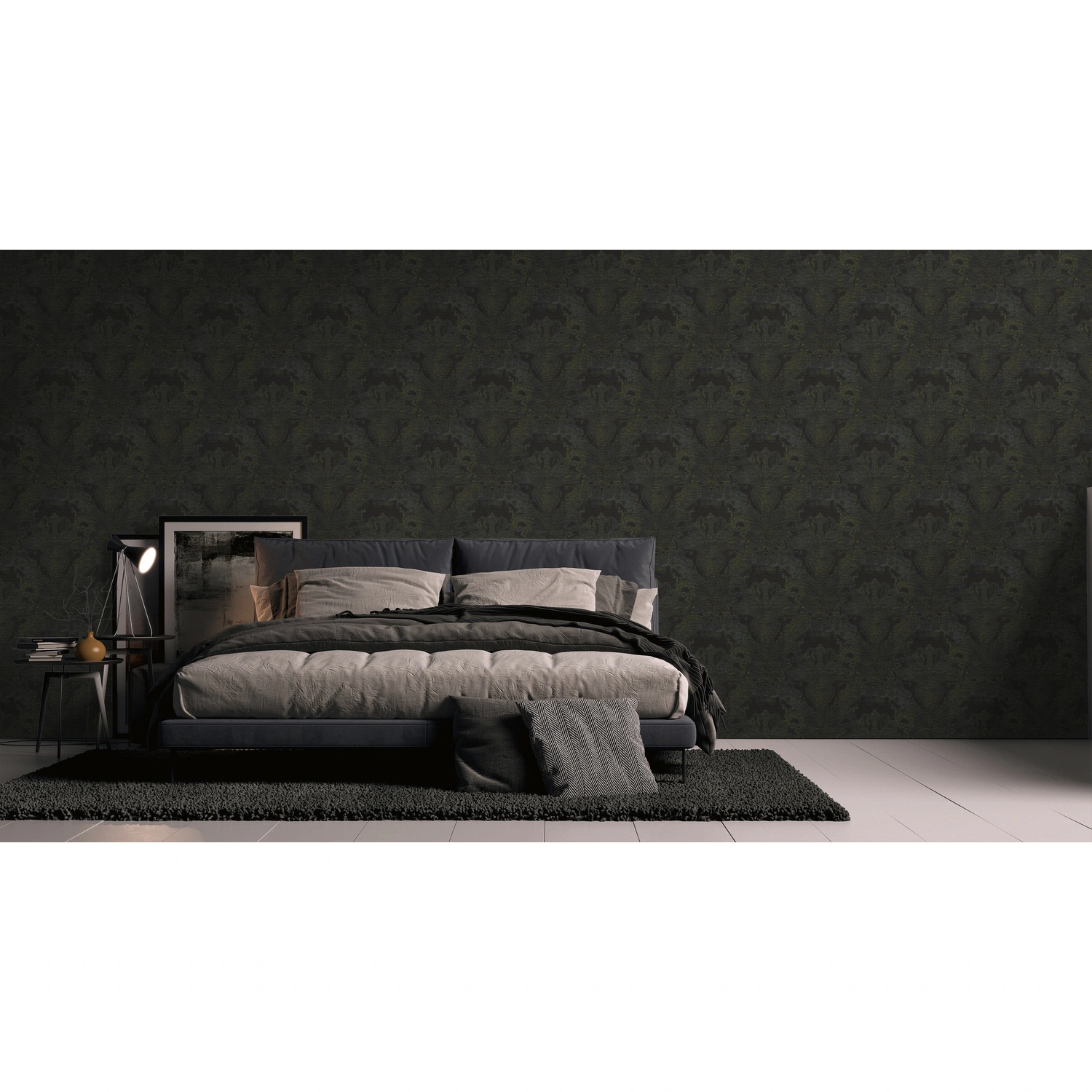 Vliestapete »Maha Dubai«, BxL: 53 x 1005 cm, Ornamente, leicht strukturiert