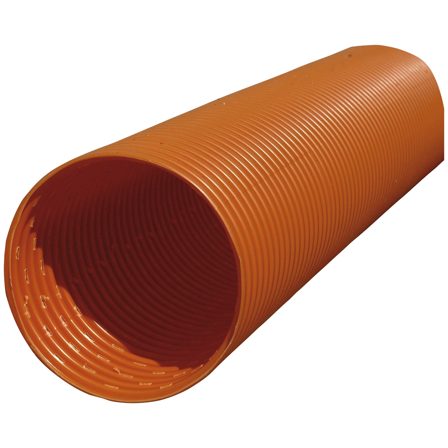 Vollsickerrohr, 250cm/DN 100, Kunststoff, orange