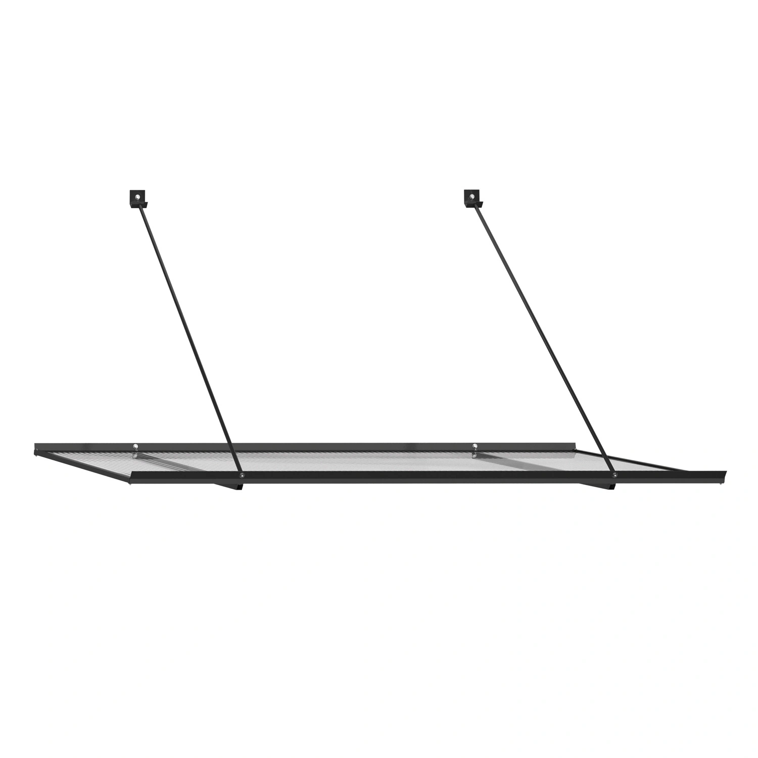 Vordach transparent, BxT: 120 x 69 cm