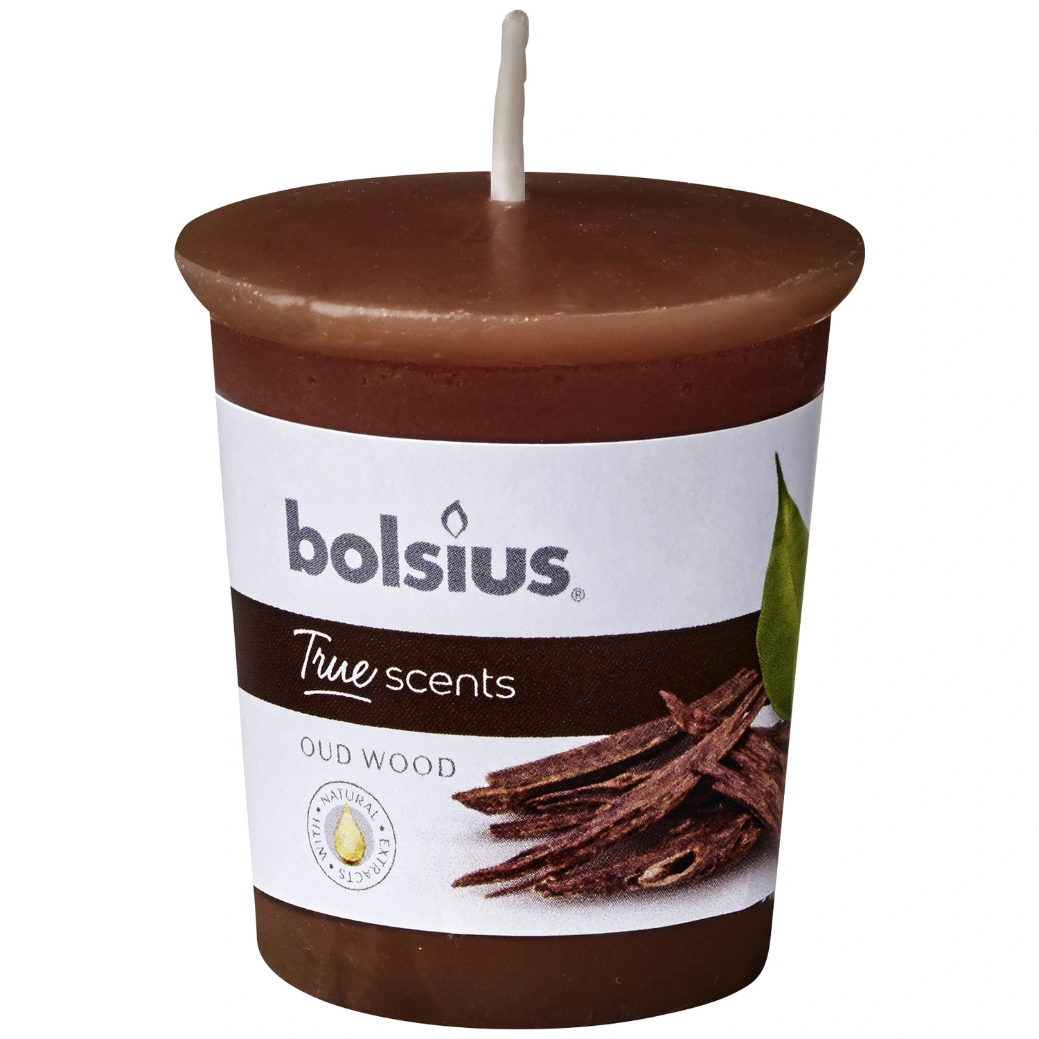 Votive »True Scents«, braun