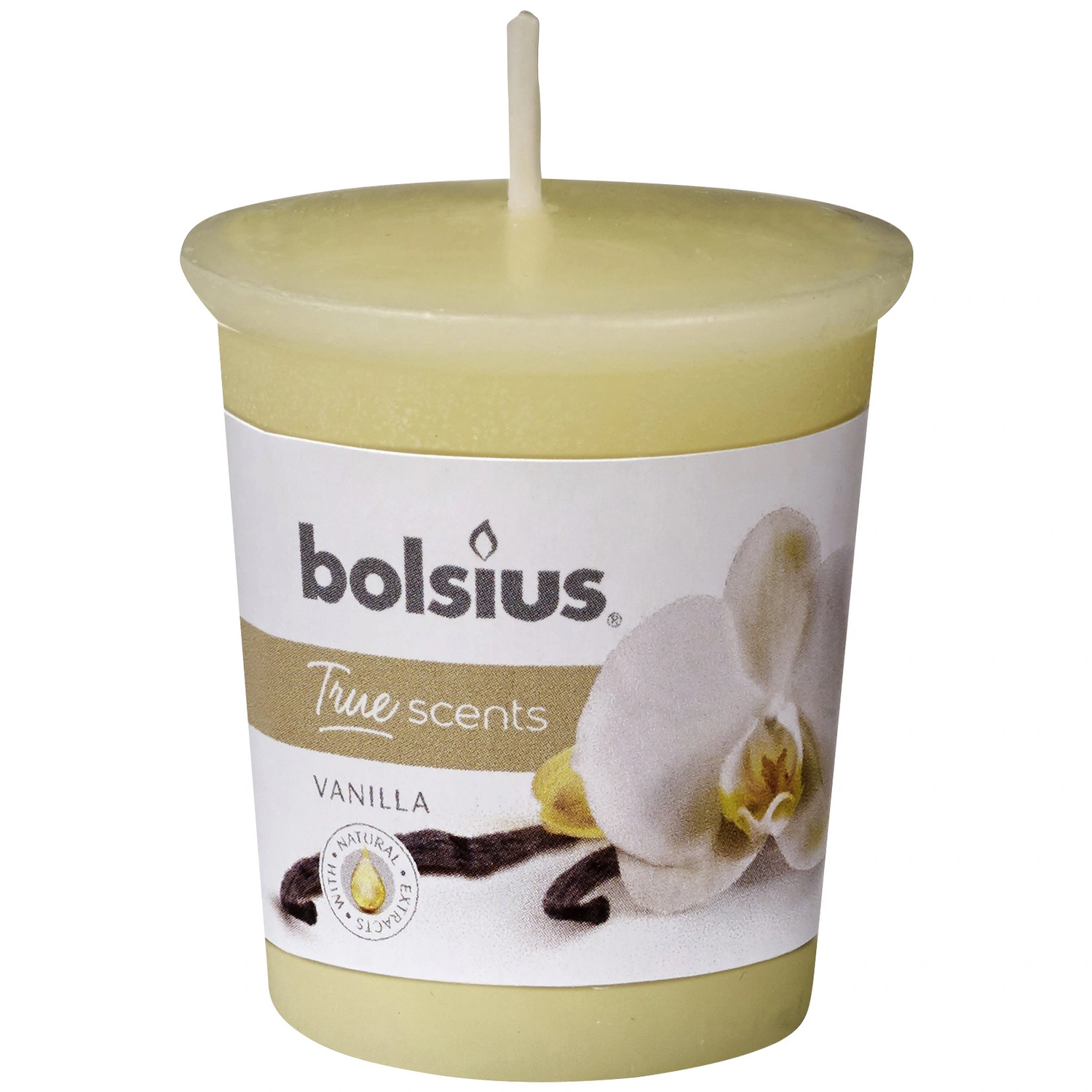 Votive »True Scents«, elfenbeinfarben