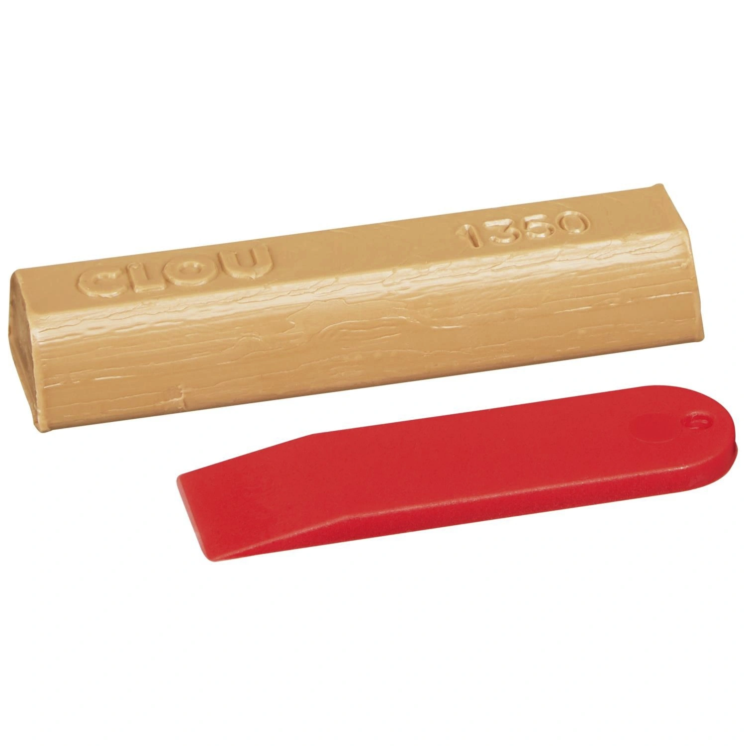 Wachskitt, 20 g, buche, inkl. Spatel