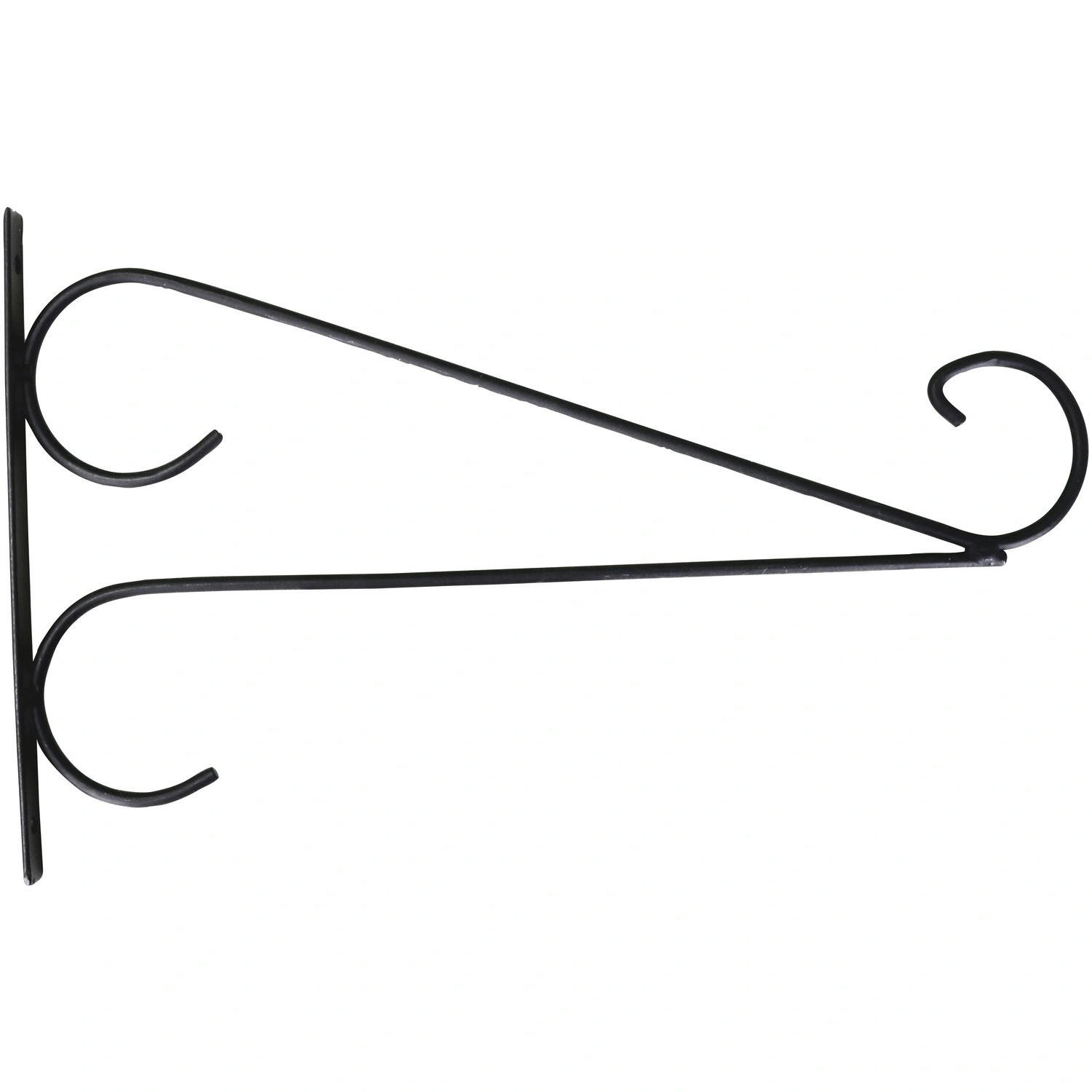 Wandhalter, Metall, schwarz