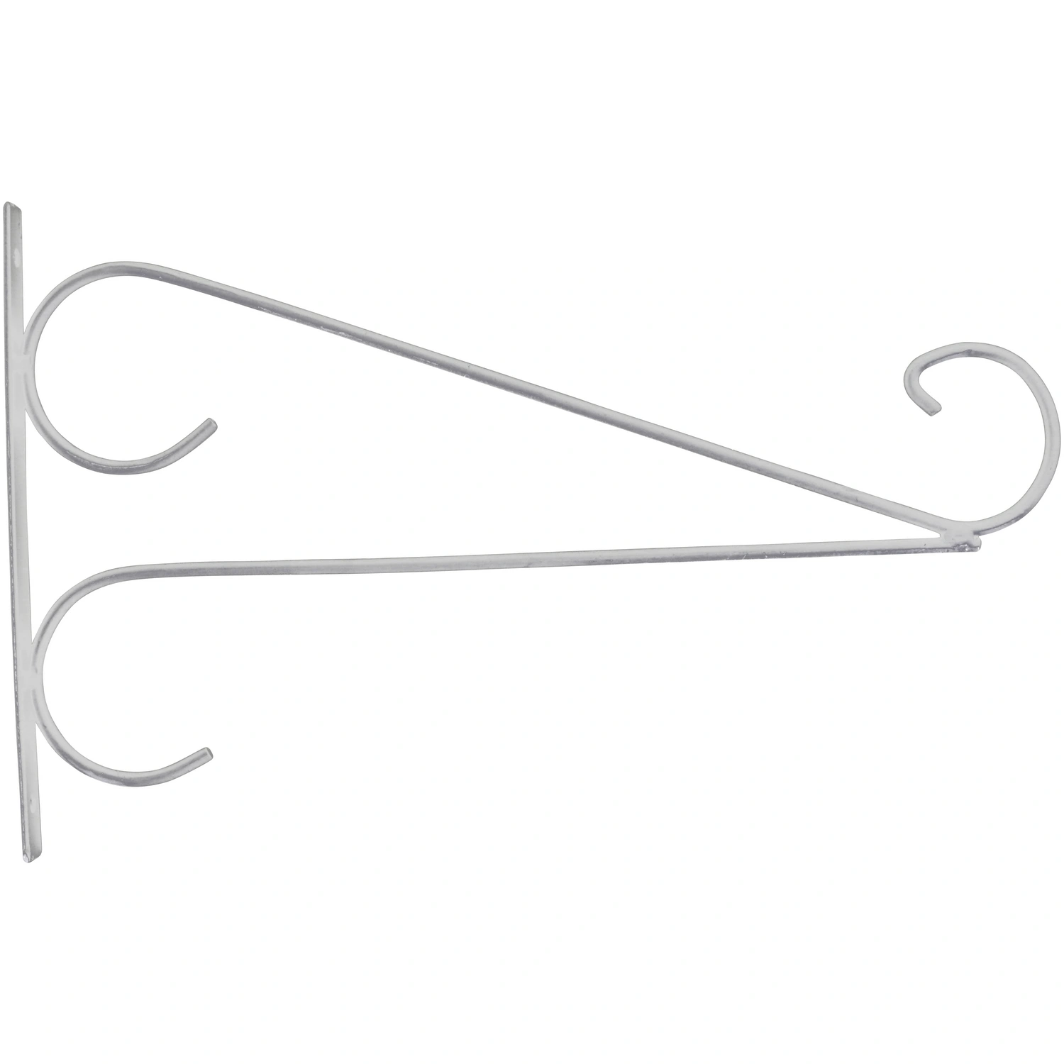 Wandhalter, Metall, weiß