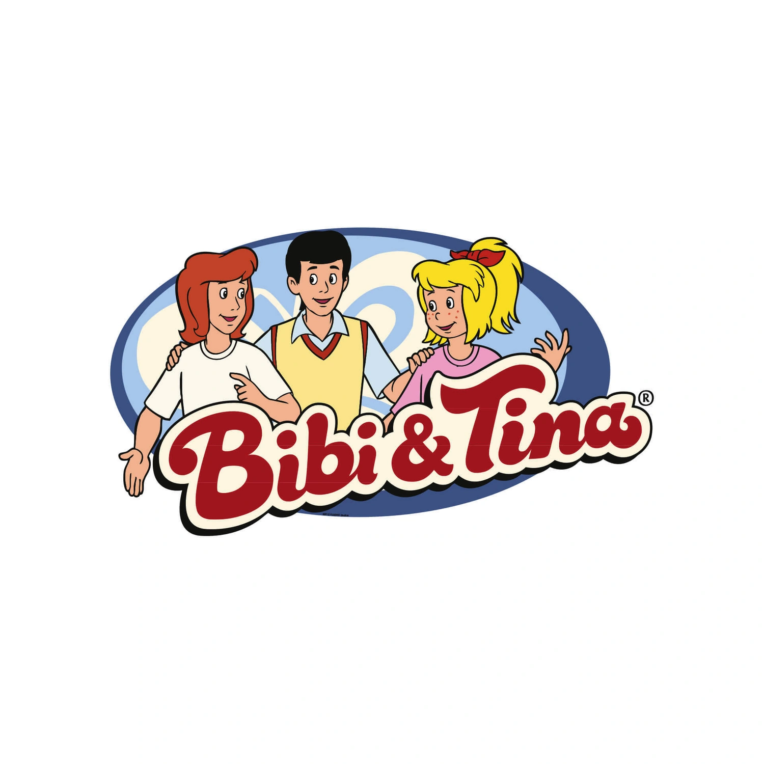 Wandtattoo »Bibi + Tina«, BxH: 60 x 34 cm