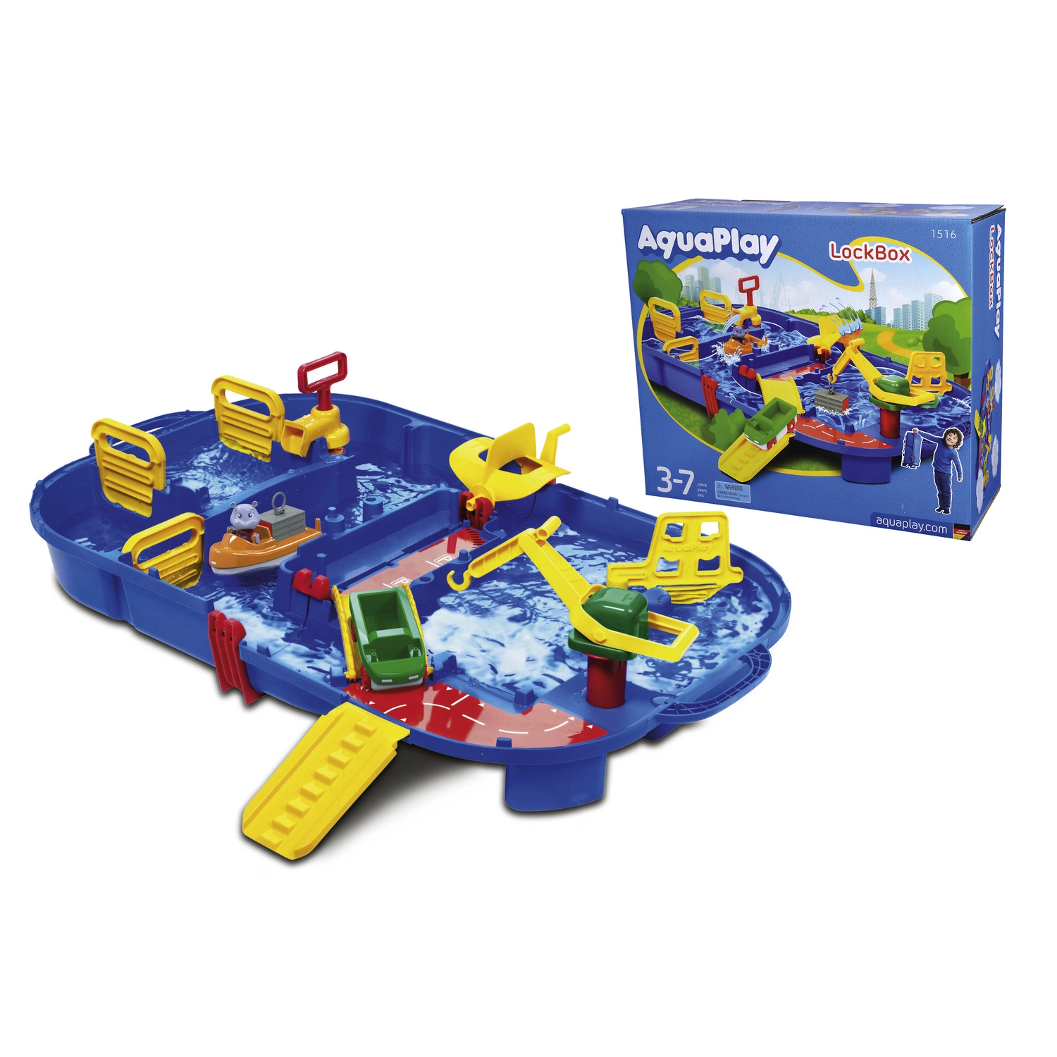 Wasserbahn »LockBox«, bunt