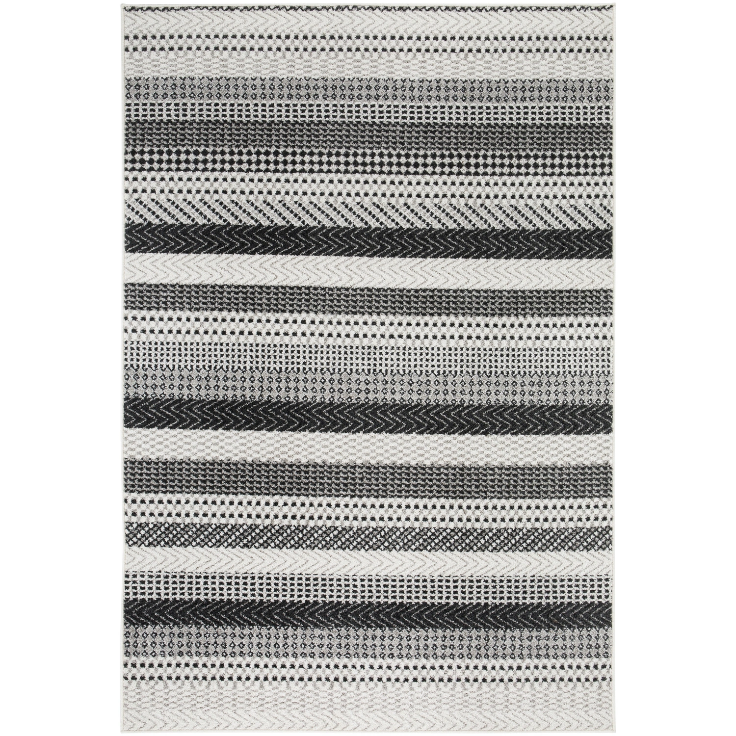 Web-Teppich »Bolonia«, BxL: 60 x 110 cm, hellgrau