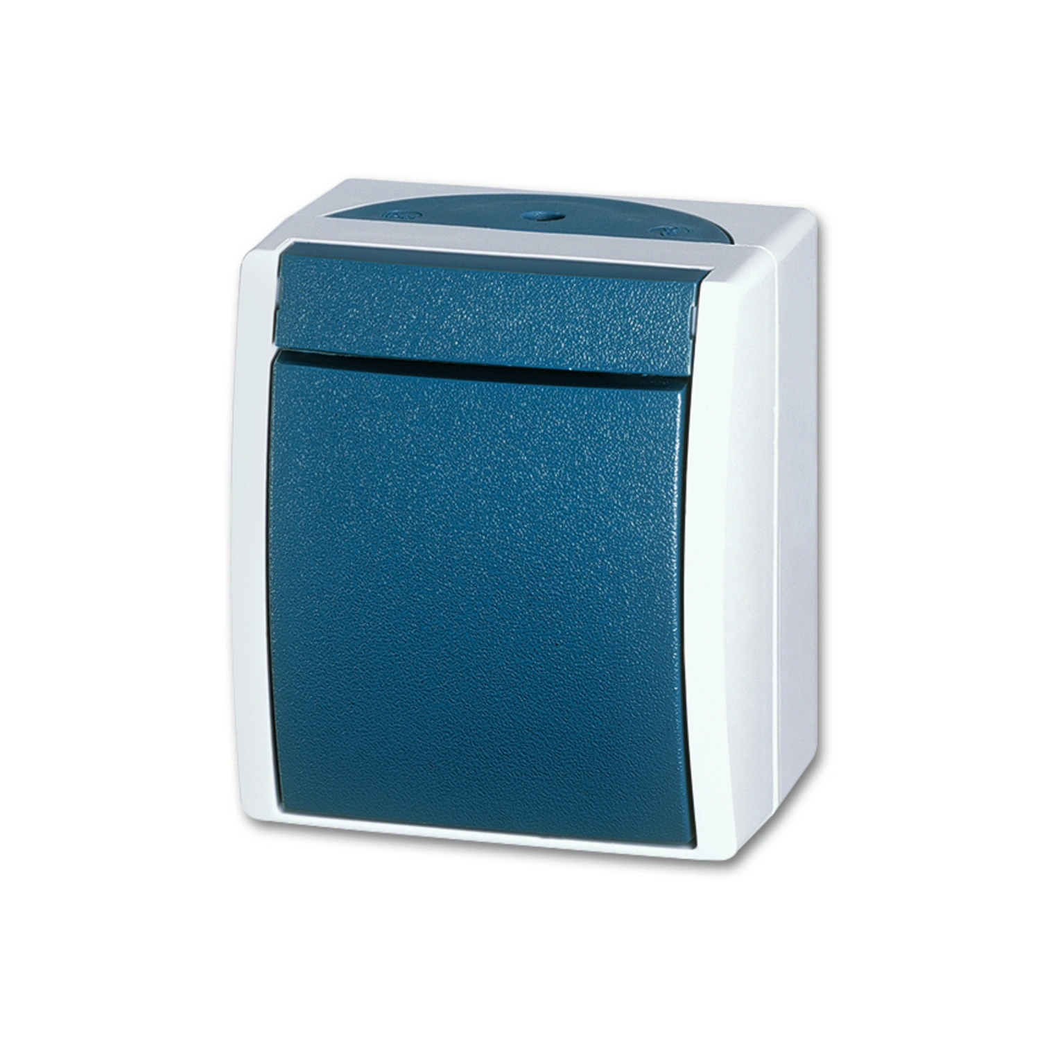 Wechselschalter »Ocean«, Kunststoff, grau/blau