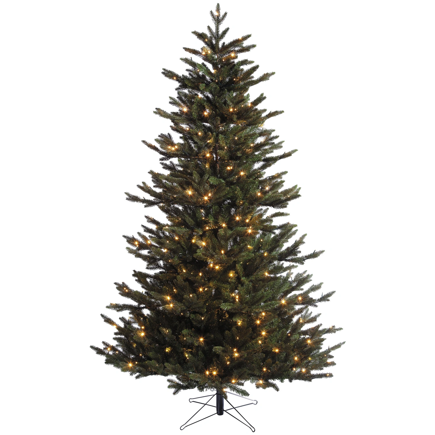 Weihnachtsbaum »BB Naturals lit«, baumförmig, ø: 127 cm, grün