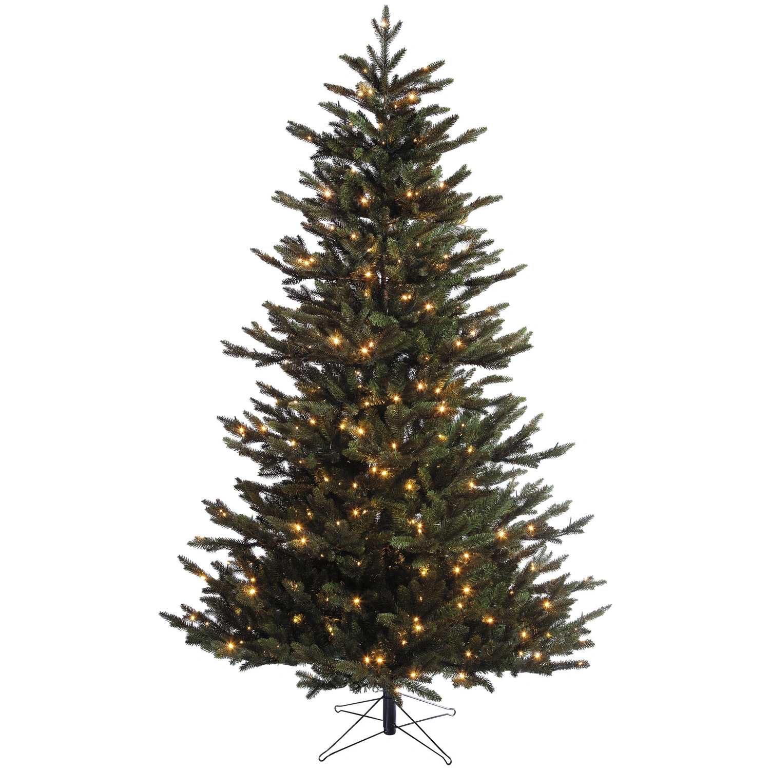 Weihnachtsbaum »BB Naturals lit«, baumförmig, ø: 137 cm, grün