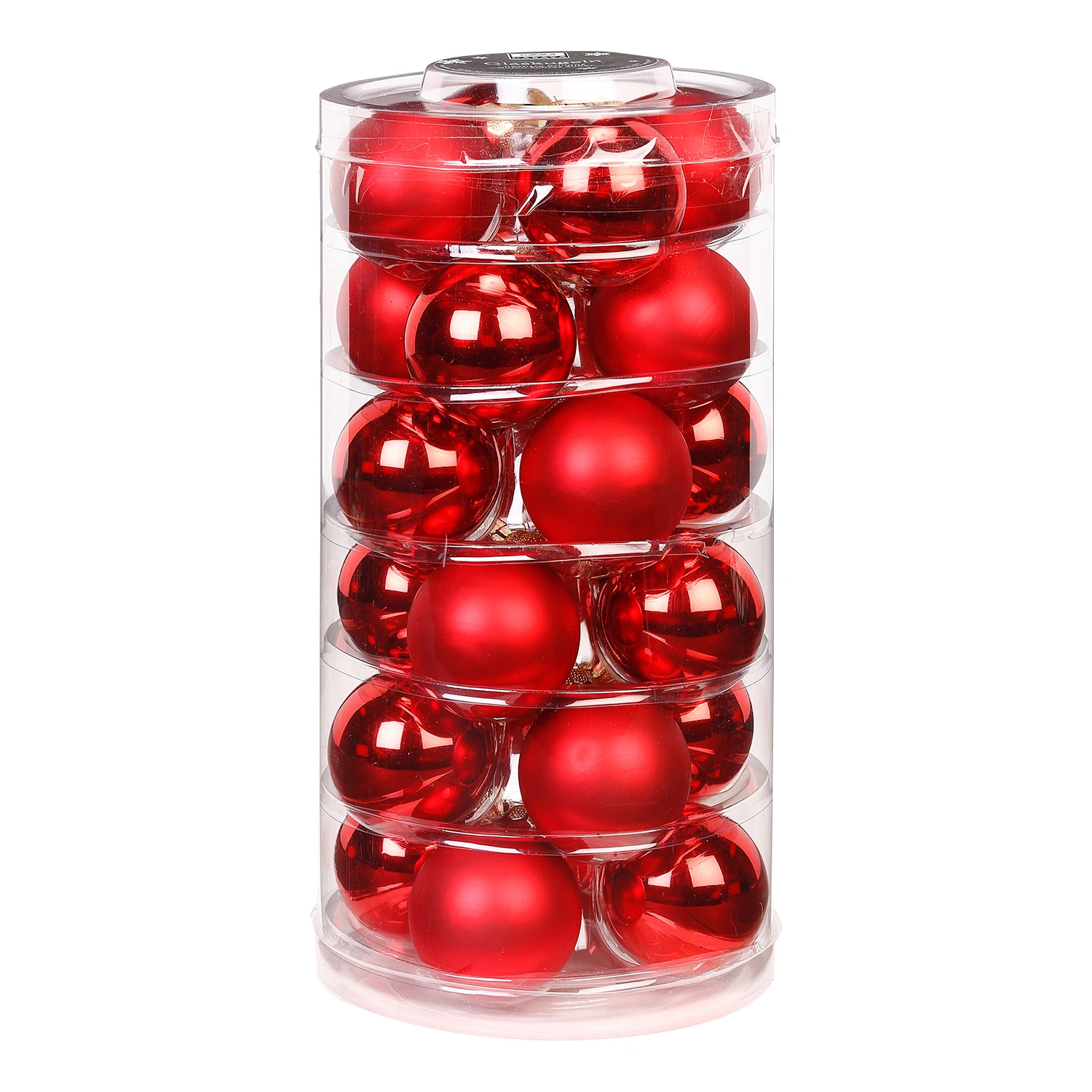 Weihnachtskugeln, Ø: 4,5 cm, Glas