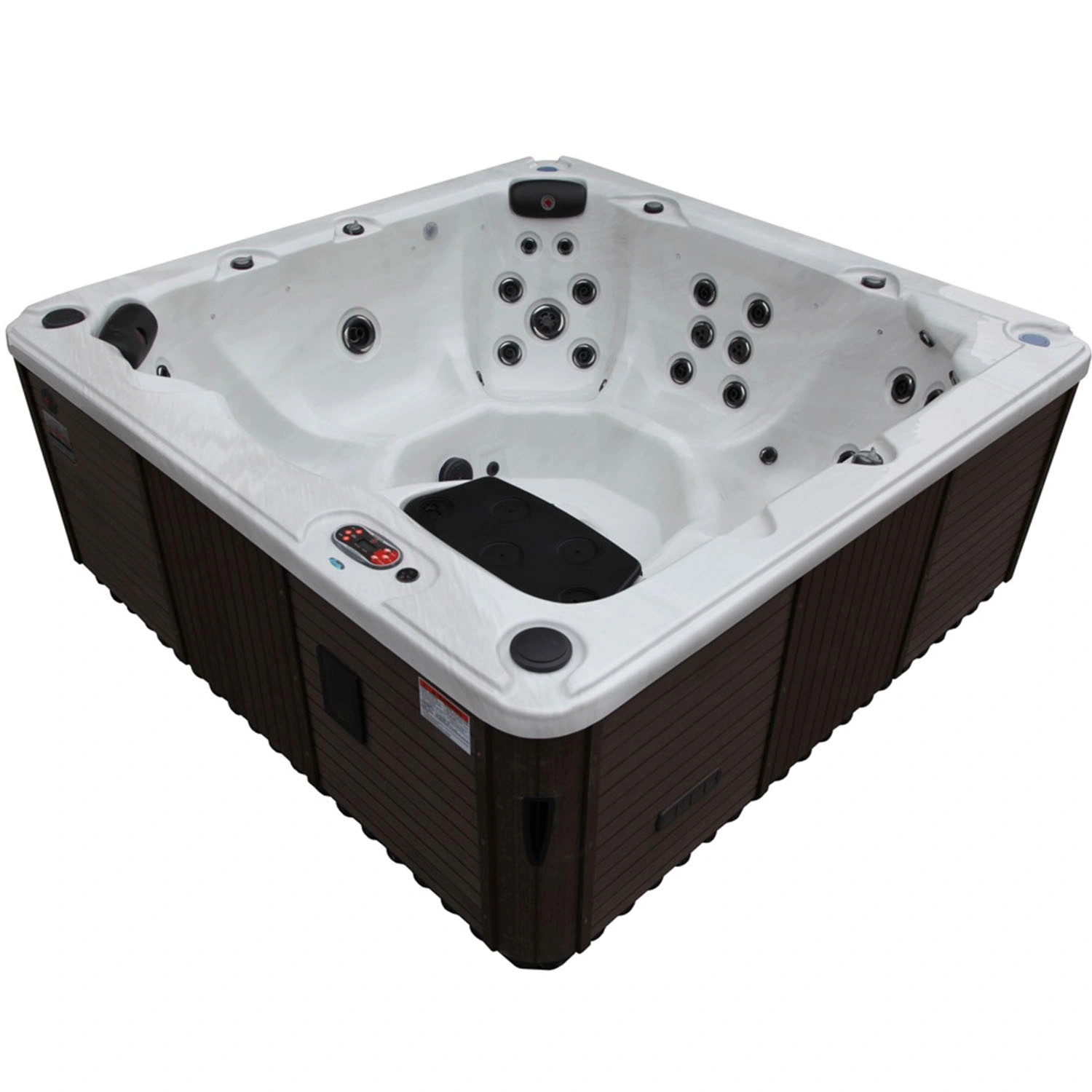 Whirlpool »Victoria AI«, 219 x 219 x 82 cm, 6 Personen, mit Soundsystem und LED