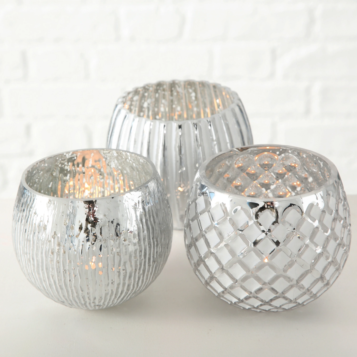 Windlicht »Ainara«, bunt, Glas