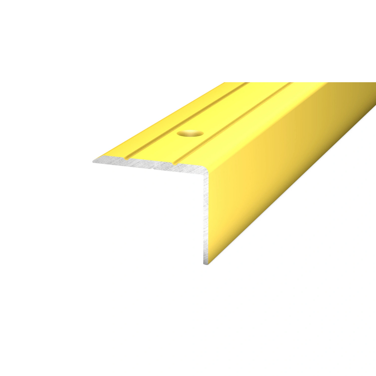 Winkelprofil, BxH: 24.5 x 20 mm, versenkt gelocht