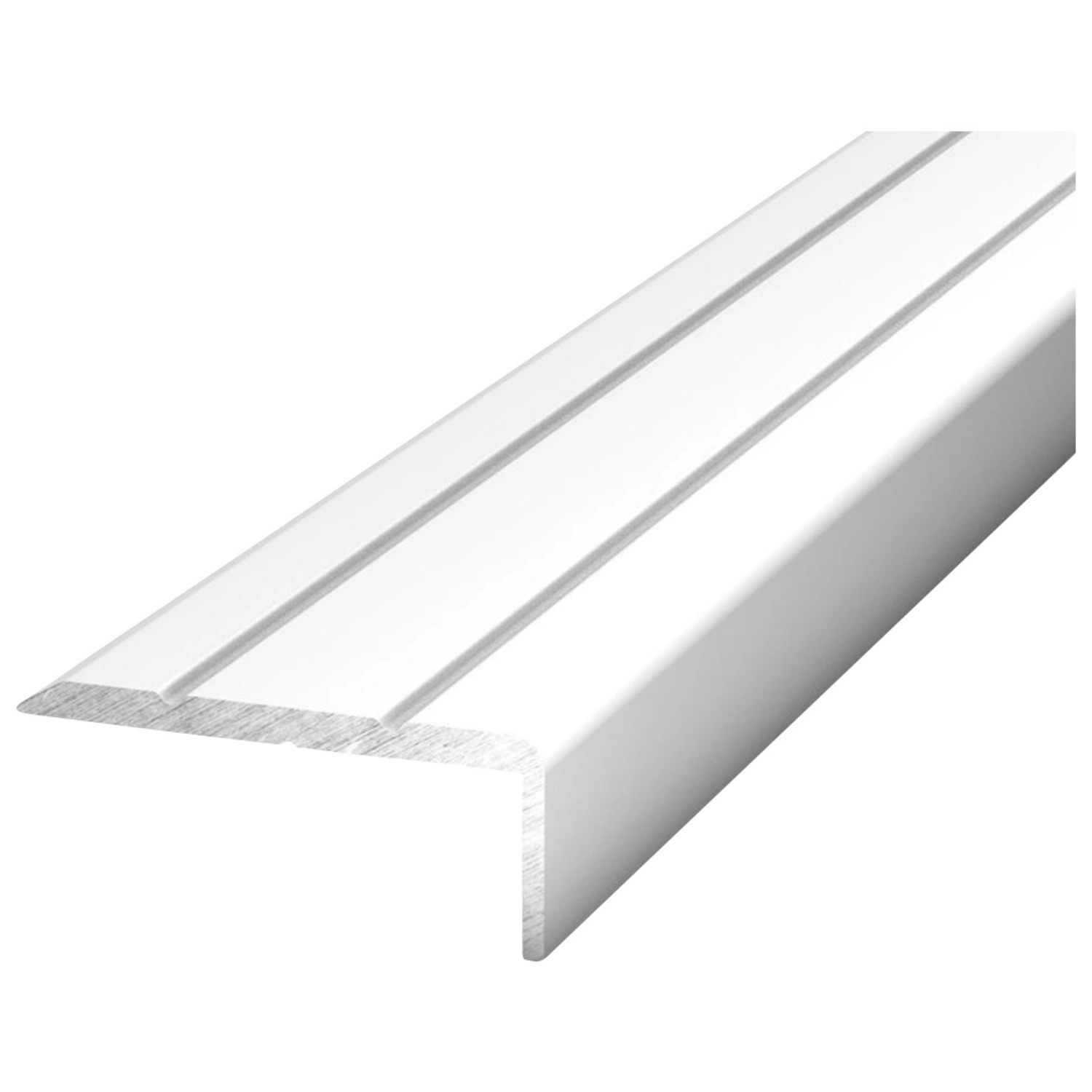 Winkelprofil, BxL: 25 x 1000 mm, Höhe: 10 mm, edelstahlfarben