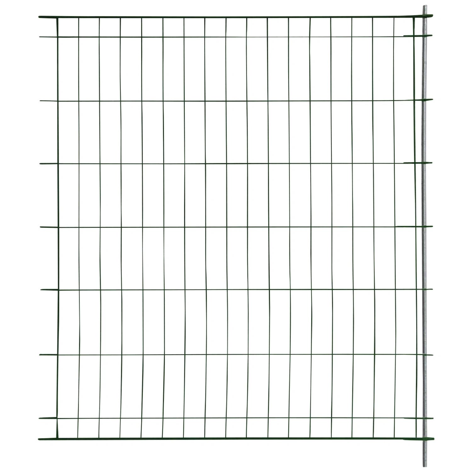 Teichschutzzaun, HxL: 80 x 76 cm, Stahl, grün